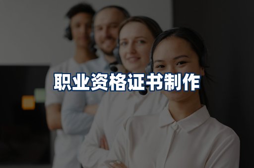 职业资格展示